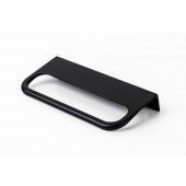 Maner pentru mobila Rim, finisaj negru mat, L 120 mm