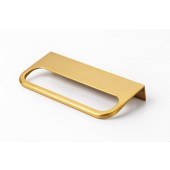 Maner pentru mobila Rim, finisaj alama, L 120 mm