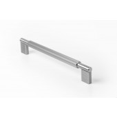 Maner pentru mobila Arpa, finisaj otel inoxidabil, L 214 mm