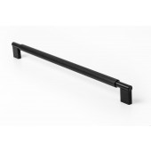 Maner pentru mobila Arpa, finisaj negru periat, L 342 mm