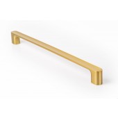Maner pentru mobila Luv, finisaj alama cava periata, L: 330 mm