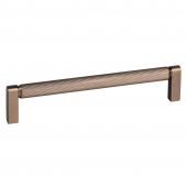 Maner pentru mobila Brooklyn, finisaj bronz periat, L:170 mm