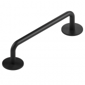 Maner pentru mobila Milano Viefe, finisaj negru mat, L:121 mm