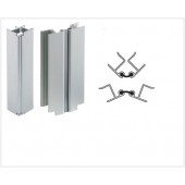 90/120 INOX - Coltar pentru plinta inox 90/120
