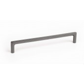 Maner pentru mobila Pura, finisaj nichel negru lustruit, L:168 mm
