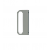 Maner pentru mobila Rim, finisaj gri muschi, L 120 mm