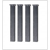 Set 4 picioare pentru somiere metalice 