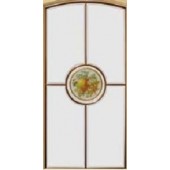 Sticla pentru front usa cu vitrina 956x296 mm