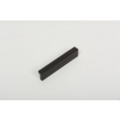 Maner pentru mobilier Angle, finisaj negru mat, L:100 mm