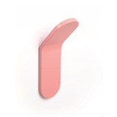Agatatoare cuier Tik, finisaj roz, 40x125x47 mm