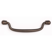 Maner pentru mobila Pendant, finisaj alama antichizata, L:138.4 mm