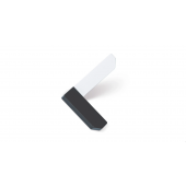 Agatatoare cuier Corner, finisaj gri antracit/alb mat, 101x87x67 mm