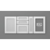 COLECȚII RIFLATE A257/R6 RAL CLASSIC - TOATE CULORILE ULTRA MAT