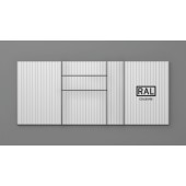 COLECȚII RIFLATE A332/R3T4 RAL CLASSIC - TOATE CULORILE ULTRA MAT