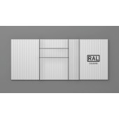 COLECȚII RIFLATE A342/R2T7 RAL CLASSIC - TOATE CULORILE ULTRA MAT