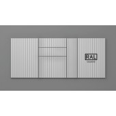 COLECȚII RIFLATE A352/R3 RAL CLASSIC - TOATE CULORILE ULTRA MAT