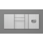 COLECȚII RIFLATE A356/R3 RAL CLASSIC - TOATE CULORILE ULTRA MAT