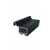 SM 4470 NM 3M - Profil maner tip L Negru mat