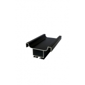 SM 4471 NM 3M - Profil maner tip U Negru mat