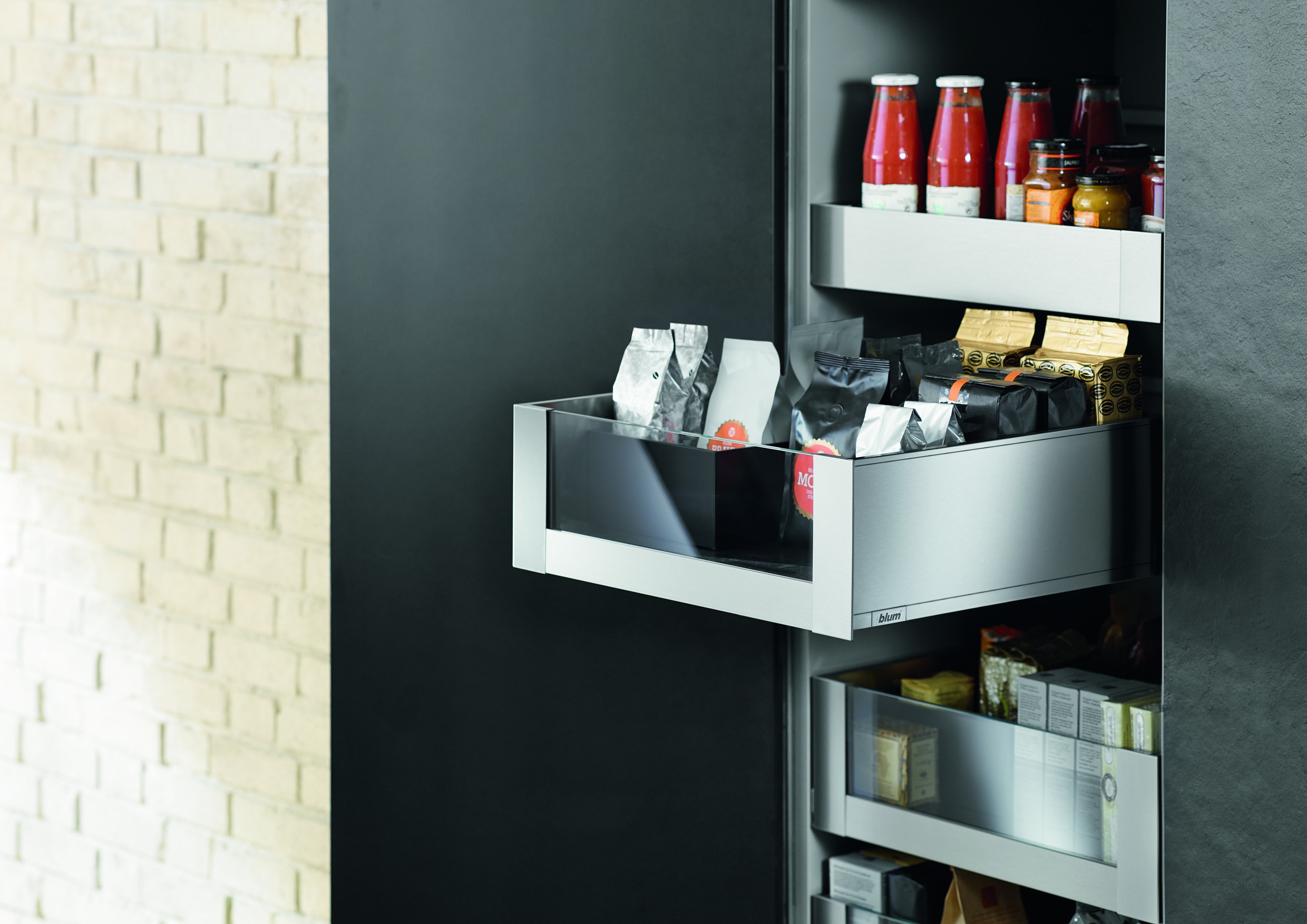 LEGRABOX pure : Extragere interioara cu element de insertie, inaltime C ...