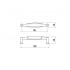 00007652000 - Maner portelan,  floare maro