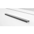 Maner pentru mobilier Angle, finisaj gri metalizat, L:200 mm