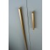 Maner pentru mobila Angle, finisaj alama shadow periata, L 200 mm