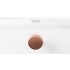 Buton pentru mobilier Como Big, cupru periat, D 41 mm