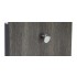 Buton pentru mobilier Como crom lucios
