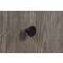 Buton pentru mobilier Como negru mat