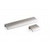 Maner pentru mobilier Ona, finisaj otel inoxidabil, L:200 mm