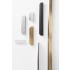 Maner pentru mobila Vann, finisaj anodizat aluminiu lucios, L:200 mm
