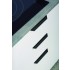 Maner pentru mobilier Vann, negru mat, L: 200 mm