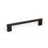 Maner pentru mobila Graf Mini, finisaj negru periat, L= 182 mm