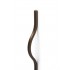 Maner pentru mobilier Brave, maro metalizat, L 1040 mm