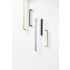 Maner pentru mobilier Lines, L:170 mm, finisaj auriu periat