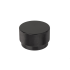 Buton pentru mobilier Graf Big, negru periat, D 50 mm