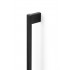 Maner pentru mobilier Graf Big Long, finisaj negru periat, L:1200 mm
