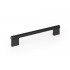 Maner pentru mobilier Graf Big, finisaj negru periat, L:224 mm