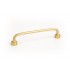 Maner pentru mobila Floid, finisaj auriu periat, L:143,6 mm