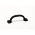 Maner pentru mobila Firm, finisaj negru texturat, L:93,8 mm