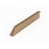 Maner pentru mobila Rail, finisaj alama cava periata, L 180 mm