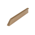 Maner pentru mobila Rail, finisaj alama cava periata, L 180 mm