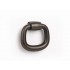 Buton pentru mobila Pendant, finisaj alama antichizata, L:39.3 mm