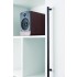 Maner pentru mobila Rille, finisaj negru periat, L 1022 mm