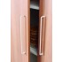 Maner pentru mobila Soft, finisaj alb mat, L 200 mm