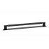 Maner pentru mobila Arpa Plate, finisaj negru periat, L 358 mm