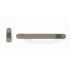 Buton pentru mobila Belt, finisaj gri muschi, 63.5x22 mm