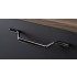 Maner pentru mobila Valley, finisaj nichel negru lustruit, L: 223 mm
