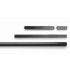 Maner pentru mobila Flapp Aluminium, finisaj negru periat, L:70 mm
